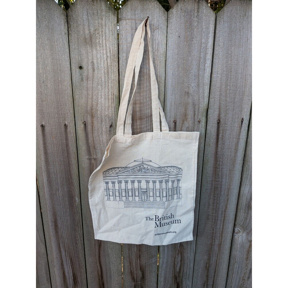 The British Museum Tote Bag 100% Cotton 15 in x 16 in